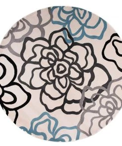 WRG Contemporary Floral Cream Blue Brown Area Rug All Area Rugs And Runners 17 WRG Contemporary Floral Cream Blue Brown Area Rug All Area Rugs And Runners