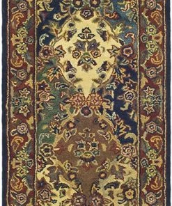 Modern Rugs And Decor Handmade Traditional Oriental Premium Wool Area Rug, Beige / Burgundy All Area Rugs And Runners