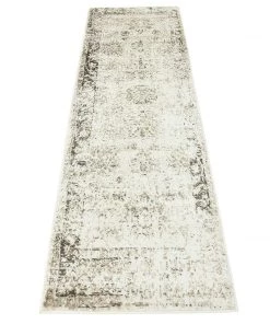 UL Vintage Distressed Bordered Beige Area Rugs
