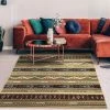 Antep Moroccan Geometric Low Profile Pile Indoor Area Rugs Beige All Area Rugs And Runners