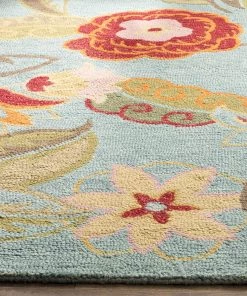 Modern Rugs And Decor Handmade Premium Blossom Multi Wool Soft Area Rug All Area Rugs And Runners