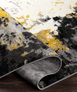 Artistic Weavers All Area Rugs And Runners Cantrell Mustard Yellow And Gray Modern Area Rug