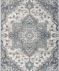 WRG Traditional Medallion Sage Green Cream Soft Area Rug All Area Rugs And Runners