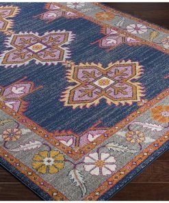 Artistic Elodia Soft Area Rug Dark Blue All Area Rugs And Runners