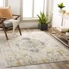 Artistic Delney Yellow Soft Area Rug