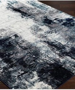 Artistic Weavers Houda All Area Rugs And Runners Modern Abstract Soft Area Rug, Aqua