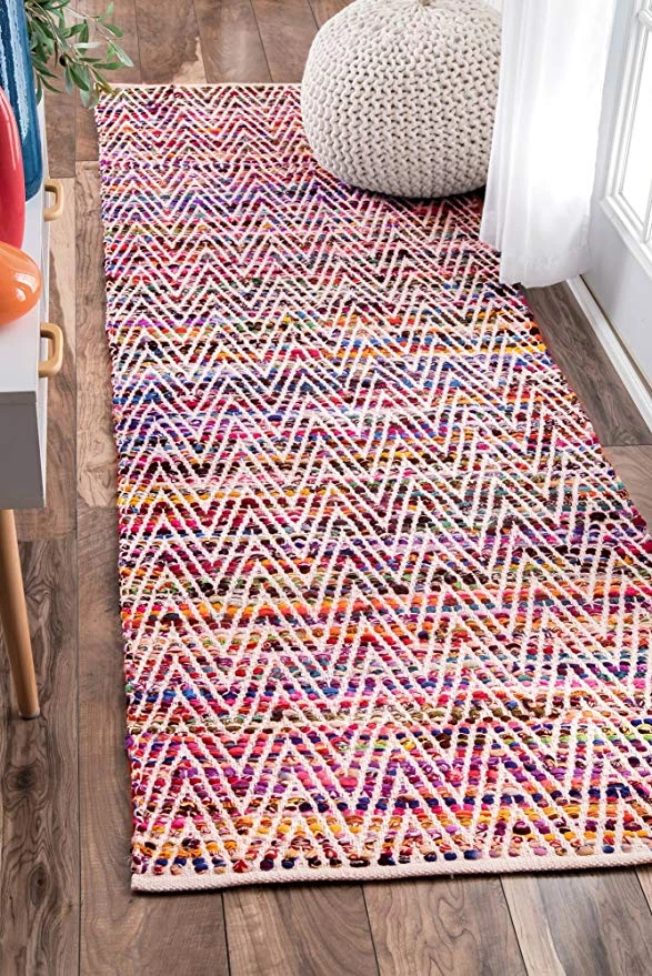 FAS Handwoven Chevron Pattern Soft Magenta Texture Area Rug All Area Rugs And Runners 2 FAS Handwoven Chevron Pattern Soft Magenta Texture Area Rug All Area Rugs And Runners