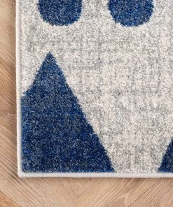 Modern Rugs And Decor Shaina Tribal Area Rug,Blue All Area Rugs And Runners
