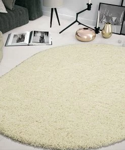 WW Plain Shag Area Rugs - Multiple Colors And Sizes