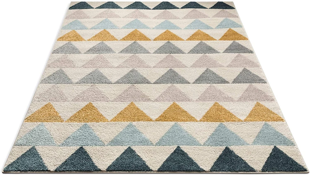 Modern Rugs And Decor Triangles Geometric Gold Blue Area Rug All Area Rugs And Runners 6 Modern Rugs And Decor Triangles Geometric Gold Blue Area Rug All Area Rugs And Runners
