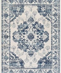 Artistic Delney Blue Soft Area Rug