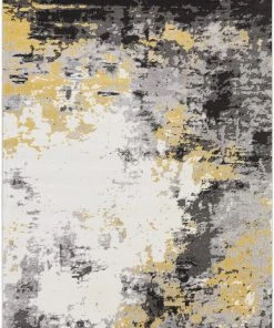 Artistic Weavers All Area Rugs And Runners Cantrell Mustard Yellow And Gray Modern Area Rug