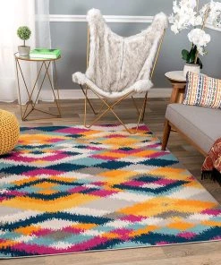 WRG Geometric Multi Area Rug