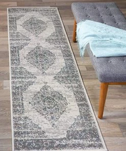 WRG Traditional Medallion Gray Ivory Soft Area Rug All Area Rugs And Runners 6 WRG Traditional Medallion Gray Ivory Soft Area Rug All Area Rugs And Runners