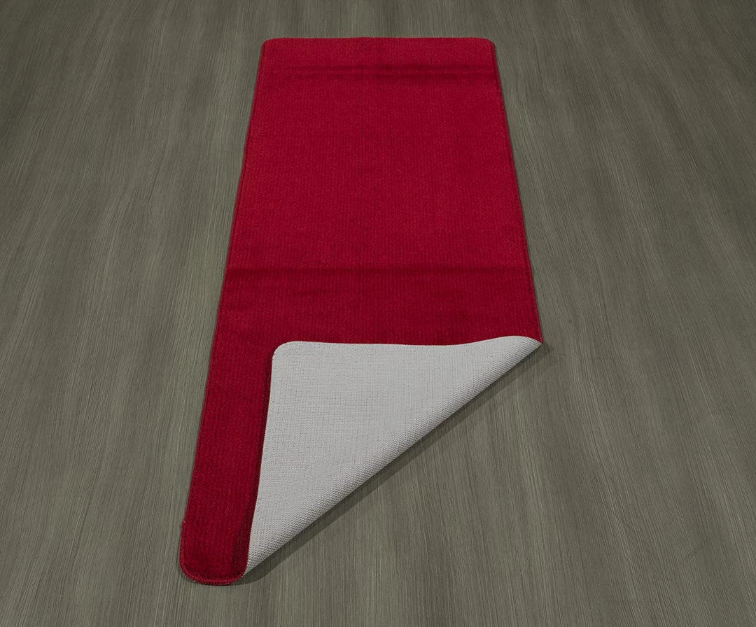 Modern Rugs And Decor All Area Rugs And Runners Softy Solid Non-Slip Kitchen/Bath Rug, Red 5 Modern Rugs And Decor All Area Rugs And Runners Softy Solid Non-Slip Kitchen/Bath Rug, Red
