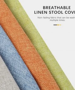 Modern Rugs And Decor Rug Pads/Grippers Round Ottoman Foot Rest Stool, Fabric Padded Seat With Non-Skid Wooden Legs And Removable Cover 16 Modern Rugs And Decor Rug Pads/Grippers Round Ottoman Foot Rest Stool, Fabric Padded Seat With Non-Skid Wooden Legs And Removable Cover