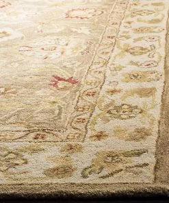 Modern Rugs And Decor Handmade Traditional Oriental Premium Wool Area Rug, Brown / Beige All Area Rugs And Runners