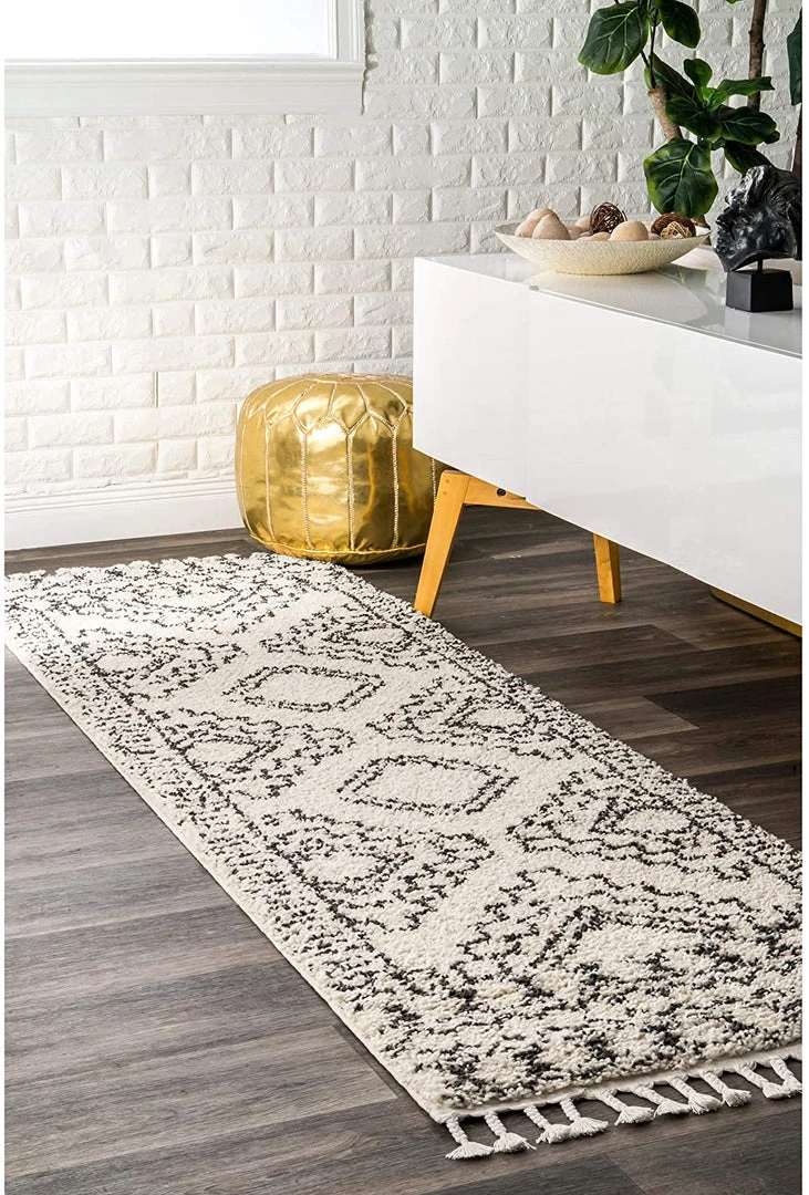 Modern Rugs And Decor Moroccan Tribal Off White Grey Shag Soft Plush Area Rug 2 Modern Rugs And Decor Moroccan Tribal Off White Grey Shag Soft Plush Area Rug