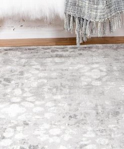 UL Vintage Gray/Grey Ivory Area Rug