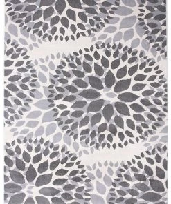 WRG Floral Gray/Grey Off-white Area Rug All Area Rugs And Runners
