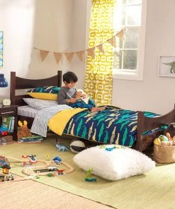 KidKraft Bedding Addison Twin Bed, Espresso