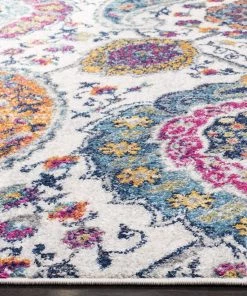 FAS All Area Rugs And Runners Floral Cream/multi Soft Area Rugs