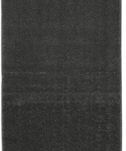 Ottomanson Softy Solid Non-Slip Kitchen/Bath Rug Gray All Area Rugs And Runners