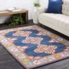 Artistic Elodia Soft Area Rug Dark Blue All Area Rugs And Runners