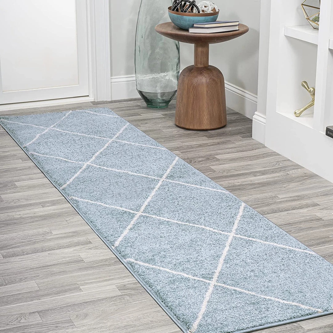 JONATHAN Y Minimalist Diamond Trellis Soft Area Rug Bedroom Kitchen Multi/White All Area Rugs And Runners 14 JONATHAN Y Minimalist Diamond Trellis Soft Area Rug Bedroom Kitchen Multi/White All Area Rugs And Runners