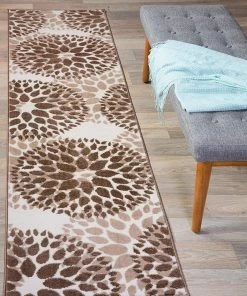 WRG Floral Brown Area Rugs All Area Rugs And Runners