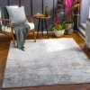 Artistic Choukri Modern Abstract Soft Area Rug Light Gray All Area Rugs And Runners