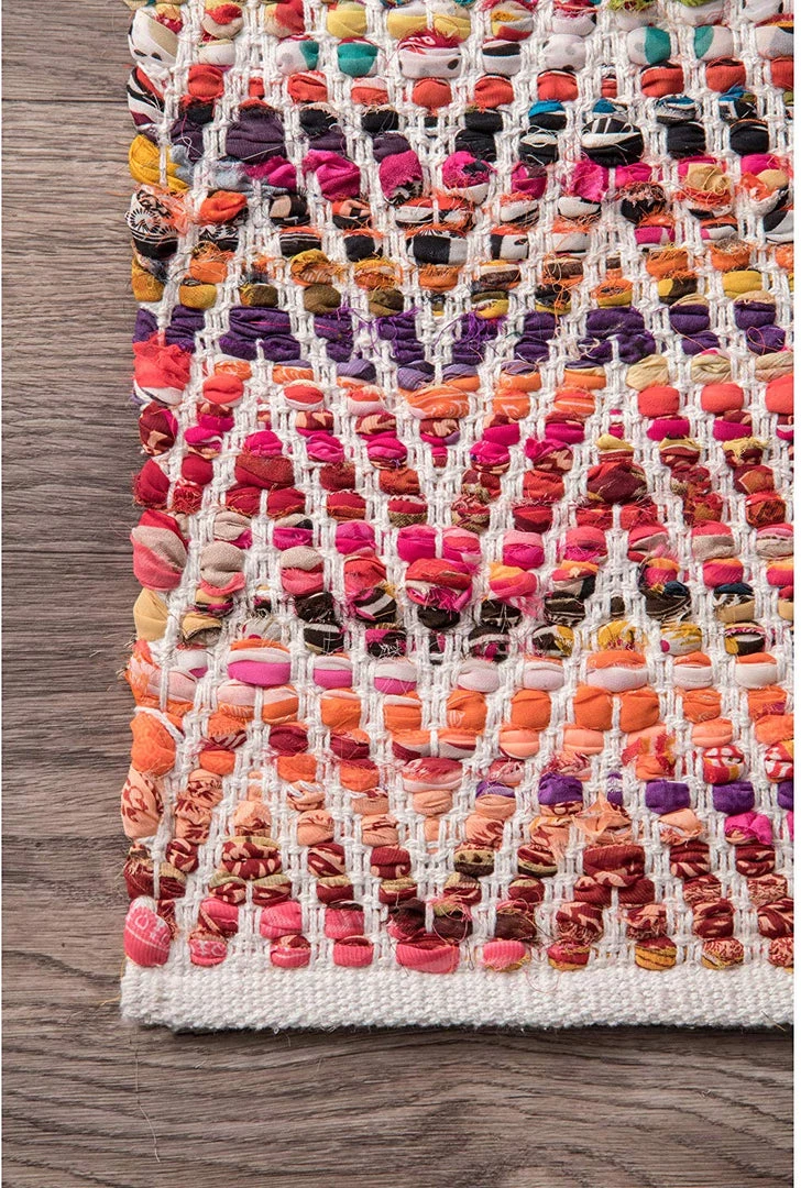 FAS Handwoven Chevron Pattern Soft Magenta Texture Area Rug All Area Rugs And Runners 5 FAS Handwoven Chevron Pattern Soft Magenta Texture Area Rug All Area Rugs And Runners