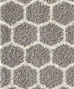 WRG Cozy Geometric Shag Gray Area Rug All Area Rugs And Runners 14 WRG Cozy Geometric Shag Gray Area Rug All Area Rugs And Runners