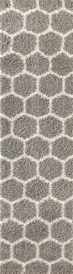 WRG Cozy Geometric Shag Gray Area Rug All Area Rugs And Runners 7 WRG Cozy Geometric Shag Gray Area Rug All Area Rugs And Runners