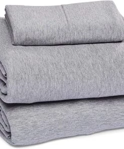 Modern Rugs And Decor Cotton Jersey Bed Sheet Set - Twin, Black 18 Modern Rugs And Decor Cotton Jersey Bed Sheet Set - Twin, Black