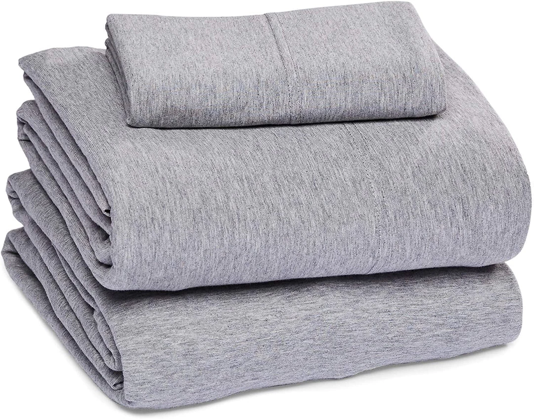 Modern Rugs And Decor Cotton Jersey Bed Sheet Set - Twin, Black 7 Modern Rugs And Decor Cotton Jersey Bed Sheet Set - Twin, Black