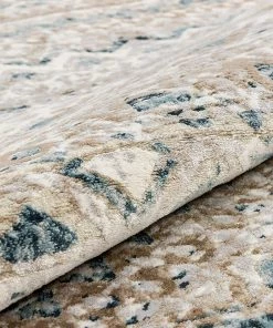 Well Woven Sella Beige & Blue Vintage Tribal Area Rug