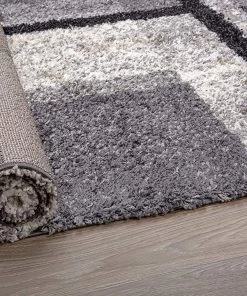 WW All Area Rugs And Runners Geometric Pattern Gray Cozy Shag Area Rugs 10 WW All Area Rugs And Runners Geometric Pattern Gray Cozy Shag Area Rugs