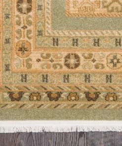 UL Tribal Pattern Light Green Soft Area Rug All Area Rugs And Runners