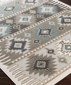 Artistic South Western Soft Area Rug Gray/Blue All Area Rugs And Runners