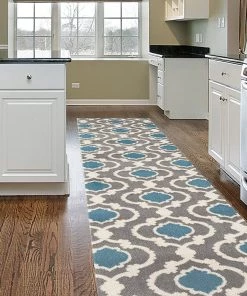 WRG All Area Rugs And Runners Trellis Grey Blue Indoor Area Rug 14 WRG All Area Rugs And Runners Trellis Grey Blue Indoor Area Rug