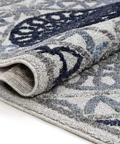 Well Woven Elsa Blue Geometric Tilework Pattern Area Rug All Area Rugs And Runners