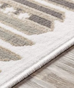 Artistic Norie Soft Area Rug Gray / Terracotta