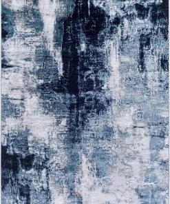 Artistic Weavers Houda Modern Abstract Area Rug, Black/Navy