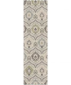SUP Beautiful Floral Beige Area Rug