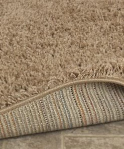 WW Plain Shag Area Rugs - Multiple Colors And Sizes