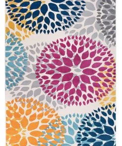 WRG Floral Multi-color Area Rugs All Area Rugs And Runners