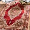 UL Vintage Traditional Red Ivory Terracotta Area Rugs All Area Rugs And Runners