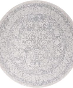 Beige / Cream All Area Rugs And Runners Reflection Collection Vintage Distressed Soft Area Rug Light Grey / Cream