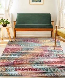 Antep Moroccan Geometric Low Profile Pile Indoor Area Rugs Multi All Area Rugs And Runners